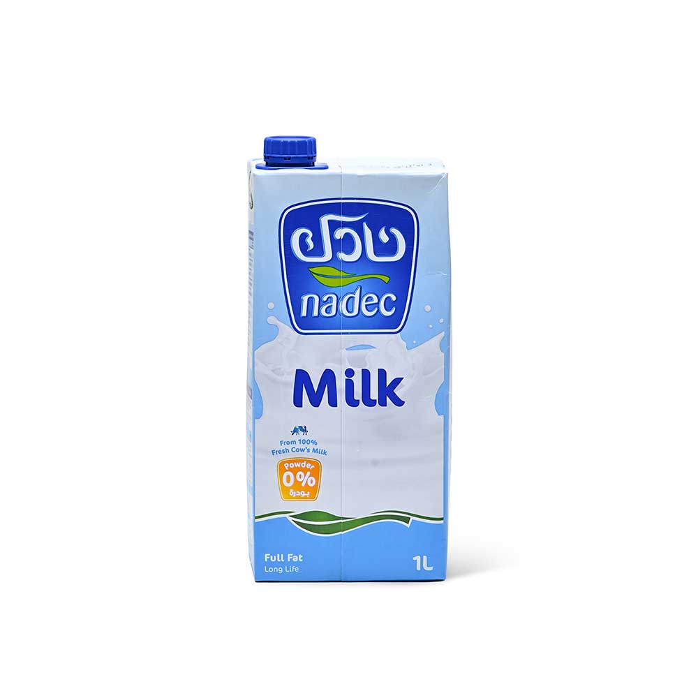 Nadec Full fat Milk 3x4x1 ltr